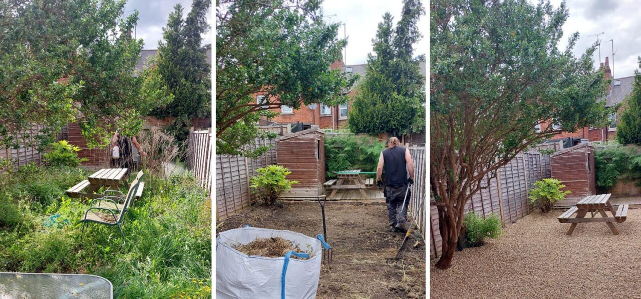 landscaping reading from start to finish